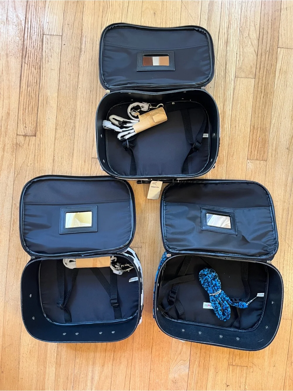vtg 90s NWT Limited Too cosmetic/accessory cases,faux fur & straps-  $50 EACH
